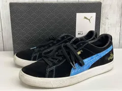 PUMA ×川崎フロンターレ × atmos スニーカー プーマ アトモス 394272-01 スウェード ブラック size27.5㎝