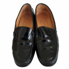 TODS トッズ パテントレザースリッポン ローファー シューズ ブラック サイズ21cm レディース 【中古】