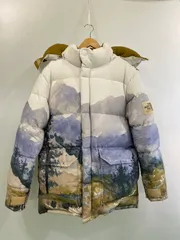 【中古品】GUCCI グッチ × THE NORTH FACE  ザ ノースフェイス 2021年秋冬モデル トレイルプリント ダウンジャケット 670603  アウター 【141-251126-jt-25-min】のサムネイル