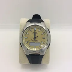 ☆美品☆【E】CASIO　wave ceptor　メンズ　腕時計　WVA-M640　5161　ソーラー電波時計　防水　マルチバンド6　カシオ　ウェーブセプター