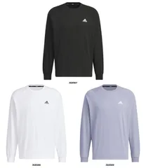 アディダス adidas ワーディングパック ルーズフィット シングルジャージー 長袖 T シャツ  KWX96 JG8587 ブラック