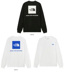 ザ・ノース・フェイス THE NORTH FACE アウトドア ロングスリーブバックスクエアロゴティー L S Back Square Logo Tee トップス Tシャツ Tシャツ メンズ レディース キャンプ レジャー  NT82333 W2 ホワイト2