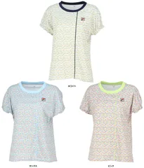 フィラ FILA テニス ゲームシャツ  VL2806 01 ホワイト