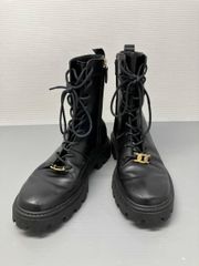 大幅お値下げ⚠️TOD'S コンバットブーツ レースアップ 37 - メルカリ