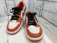 NIKE AIR JORDAN 1 LOW OG ナイキ エアジョーダン1 ロー オージー CZ0790-801 26.5cm オレンジ×ホワイト×ブラック