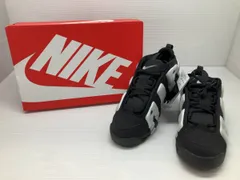 ★ 美品 箱付き NIKE ナイキ FZ3055-001 エアモアアップテンポ ロー スニーカー 28.0 ブラック × ホワイト 通年