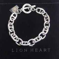 CO5193	未使用品 LION HEART ライオンハート 【限定展開】“LH-1” ヴァリアスチェーンブレスレット サージカルステンレス 金属アレルギー対応 シルバーカラーのサムネイル