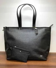 ★PORTER ポーター リンク ポ-チ付き ト-トバッグ ブラック レザー