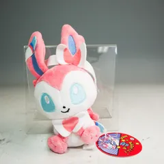 CO5192	未使用タグ付 韓国限定 ポケモン ニンフィア ぬいぐるみキーリング グッズ コレクション