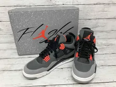 NIKE／スニーカー／Air Jordan 4 Retro Infrared 23／DH6927-061／グレー／27cm