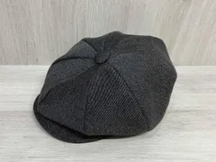 THE REAL McCOY’S ザ リアルマッコイズ キャスケット メンズ 7 3/4 グレー THE DOUBLE DIAMOND ザ ダブル ダイアモンド 帽子