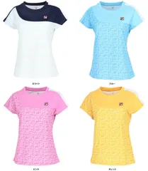 フィラ FILA テニス ゲームシャツ  VL2827 01 ホワイト