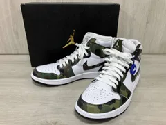 NIKE/ナイキ/スニーカー/AIR JORDAN 1 HIGH GOLF/カモ×ホワイト/28cm/DQ0660-300/鑑定済み