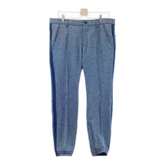 サイズ：O ADIDAS GOLF アディダスゴルフ ADICROSS EJ7388 ストレッチパンツ ヘリンボーン柄 ネイビー系 [240101572437] ゴルフウェア メンズ ストスト