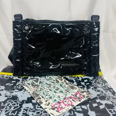 S【未使用・保管品】えーちゃん様専用 MAKE ART YOUR ZOO 2017 ショルダーバッグ FUSS BAG ナイロン製 ブラック ショッピングバッグ カタログ付き