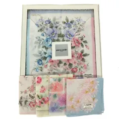 pierre cardin ピエールカルダン ハンカチ7枚  花柄/コットン    ホワイト レディース / 240001174906