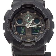 ベッカム着用】CASIO GA-100-1A1JF デジアナ マットブラック - メルカリ
