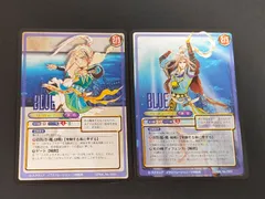 aca454 サガフロンティア SAGA Frontier スクウェア カード 小林智美 ブルー 001 003