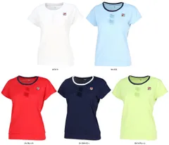 フィラ FILA テニス ゲームシャツ  VL2820 01 ホワイト