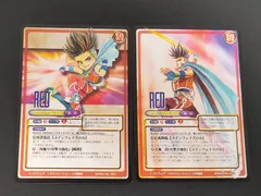 aca454 サガフロンティア SAGA Frontier スクウェア カード 小林智美 019 020 レッド