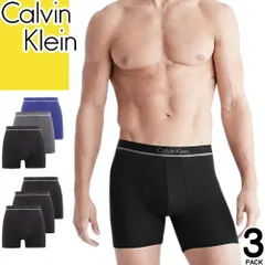 カルバンクライン Calvin Klein ボクサーパンツ 3枚セット 3枚組 メンズ アンダーウェア 下着 コットン ロゴ おしゃれ 大きいサイズ 綿 前閉じ ブランド 黒 ブラック グレー ネイビー BOXER BRIEFS 3 PACK P3903D