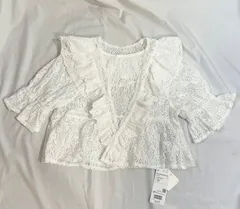 BEAMS HEART レースボレロ　オフホワイト　　*2471のサムネイル