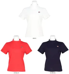 フィラ FILA テニス ゲームシャツ レディース ウェア テニスウェア エンボスドットメッシュ バックホールメッシュ アクアツイストエアーストライプ 吸湿 速乾 ステインガード 軽量  VL2938 20 フィラネイビー