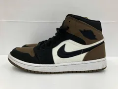 NIKE ナイキ WOMEN'S AIR JORDAN1 MID SE ウィメンズ エアジョーダン1ミッドSE DV0427-301 スニーカー 28 オリーブ ブラック ホワイト 通年