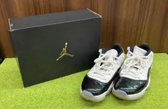 NIKE ナイキ AIR JORDAN 11 RETRO LOW スニーカー  26.5cm ホワイト系×ブラック系 528895-145 メンズシューズ 靴 メンズ 箱付