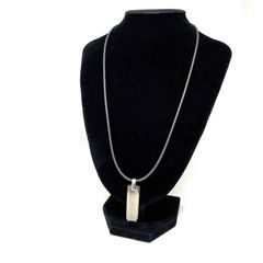Leda SILMA レダシルマ 喜平 インゴットネックレス ラインストーン付 Leda SILMA レダシルマ 喜平 インゴットネックレス ラインストーン付