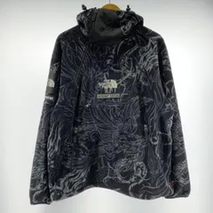 【中古】Supreme×THE NORTH FACE 22AW Steep Tech Fleece Pullover サイズL ブラック NA52208I[19]