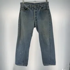 【中古】70s LEVI'S 501 66前期 デニムパンツ W36 刻印6 スモールe △パッチ欠損[19]