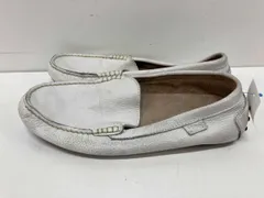 POLO RALPH LAUREN ポロラルフローレン デッキシューズ ドライビングシューズ ホワイト レザー US10