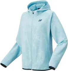 ヨネックス YONEX テニス ウィメンズニットウォームアップパーカー ジャケット ジャージ アウター 長袖 練習 トレーニング 部活 クラブ ヒートカプセル 吸汗速乾 制電 女性 レディース  58106 033 ライトブルー