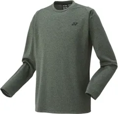 ヨネックス YONEX テニス ユニロングスリーブ Tシャツ トップス 長袖 ヒートカプセル ストレッチ 練習 トレーニング 部活 クラブ 学生 学校 防寒 冬 メンズ 男性 レディース 女性  16666 180 モスグリーン