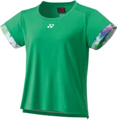 ヨネックス YONEX テニス ウィメンズゲームシャツ 硬式 Tシャツ トップス 半袖 トーナメント ツアー ゲーム 試合 練習 トレーニング 吸汗 速乾 ストレッチ レディース 女性  20698 547 アロエ