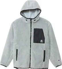 チャンピオン Champion メンズ フーデッドジップジャケット  C3YS606 030 ライトグレー