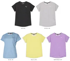 プーマ PUMA ACTIVE メッシュ ヘザー SS T シャツ  680746 04 ライト グレー ヘザー