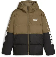プーマ PUMA PUMA POWER フーデッドジャケット メンズ アウター パーカー ジャンパー フルジップ 中綿 中わた 防寒 保温 通勤 通学 レジャー スポーツ観戦  678339 93 チョコレート チップ