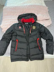 レトロ 大田シティズン KELME(ケルメ) ブラック ダウン アウター XL