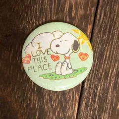 缶バッジ　バッチ　コレクション　スヌーピー　ピーナッツ　SNOOPY　PEANUTS レトロ 3