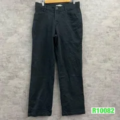 Lee ブラック リラックスストレート  ジップフライ チノパンツ 10MEDIUM 実寸W32in COY-Y145-005 USA 海外輸入 古着 R10082