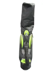 MOTIVATION and decision  キャディ バッグ 6分割 蛍光 イエロー 黒 QQQ