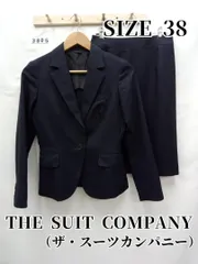 3805　THE SUIT COMPANY　スカートスーツ上下　M