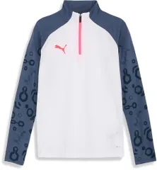 プーマ PUMA サッカー INDIVIDUAL TRAINING 1/4 ジップトップ  658816 53 プーマホワイト