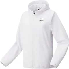 ヨネックス YONEX テニス ウィメンズニットウォームアップパーカー ジャケット ジャージ アウター 長袖 練習 トレーニング 部活 クラブ ヒートカプセル 吸汗速乾 制電 女性 レディース  58106 011 ホワイト
