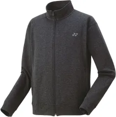 ヨネックス YONEX テニス ユニニットウォームアップシャツ ジャケット ジャージ アウター トップス 長袖 ロングスリーブ 練習 トレーニング 部活 クラブ ストレッチ メンズ レディース  51047 007 ブラック
