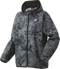 ヨネックス YONEX テニス ウィメンズ裏地付ウィンドウォーマーパーカ ジャケット ジャージ アウター トップス 長袖 練習 トレーニング 部活 クラブ 制電 反射 撥水 女性用 レディース  78071 007 ブラック