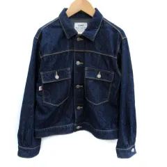 コーエン coen デニムジャケット Gジャン ジージャン ミドル丈 M インディゴ /SM21