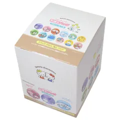 サンリオキャラクターズ 缶バッジ トレーディング刺繍缶バッジ 全12種 12個入セット なかよし サンリオ ティーズファクトリー コレクション雑貨 まとめ買い キャラクター グッズ 